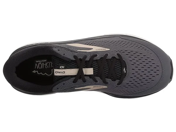 Brooks Dyad 10 (Grey/Black/Tan) Men's Running Shoes