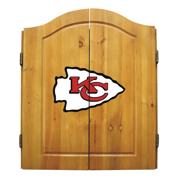 Imperial Kansas City Chiefs Dart Cabinet