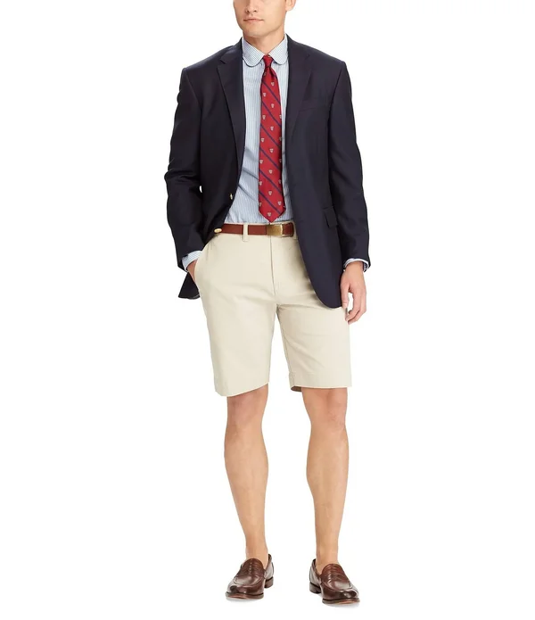 Polo Ralph Lauren Classic-Fit Stretch Shorts - Men's, Size: 36, Nantucket Red