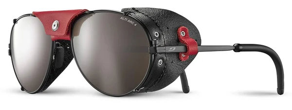 Julbo Cham Sunglasses - One Size - Black/Red/Alti Arc 4+