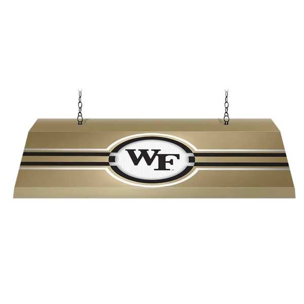 Wake Forest Demon Deacons: Edge Glow Pool Table Light Gold, Mascot