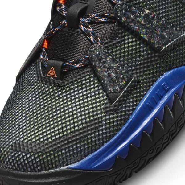 Nike Kyrie 7 - Boys& Grade School Basketball Shoes - Black/Lime Ice/Orange, Size 6.5