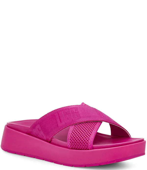 Ugg Women's Emily Slide Sandals - Dragon Fruit Mesh