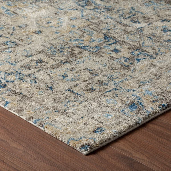 Addison Tobin Chic Bohemian Blue Area Rug - 5&3x22x7&7x22