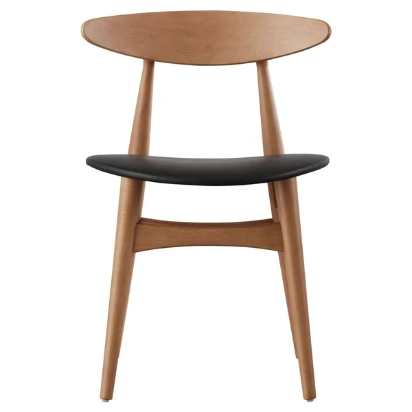 Chelsea Lane Mid Century Modern Faux Leather Dining Side Chairs - Set of 2