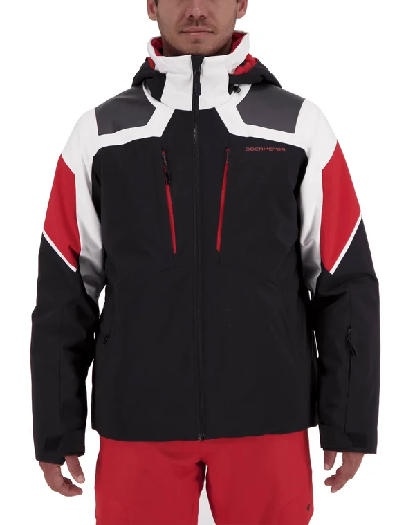Obermeyer Men's Foundation Jacket White, 3XL