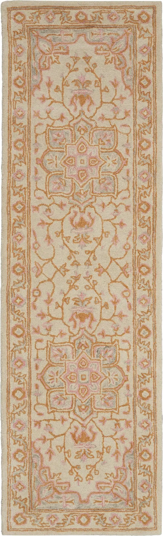 Nourison Jazmine JAZ01 Area Rug, Sand, 2&3x22 x 8& Runner