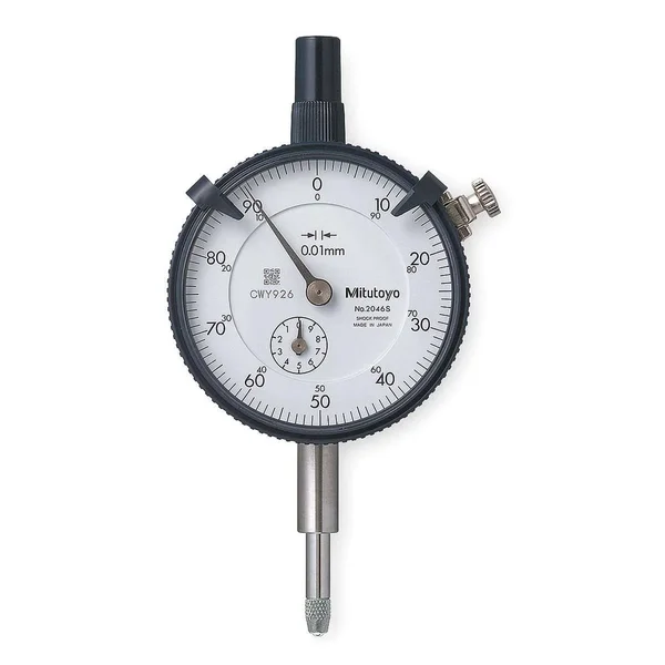 Mitutoyo 2046S Dial Indicator - 0 to 10Mm, 0-100