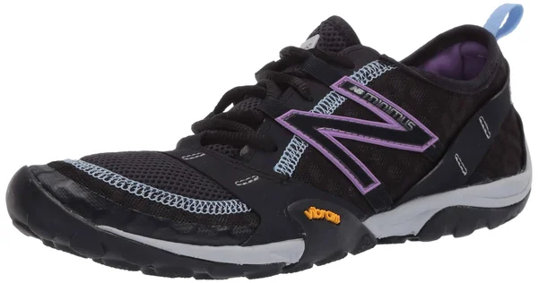 New Balance Women's Minimus 10 Trail - Size: 6 B, Black Purple
