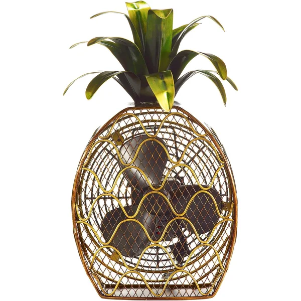 Deco Breeze Figurine Fan - Pineapple