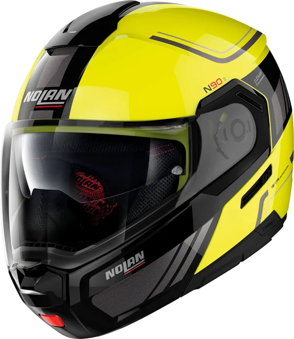 Nolan - Helmet N90-3 Voyager N-Com LED Yellow - Size L
