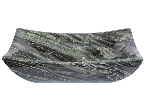 Eden Bath Deep Zen Sink - Wooden Black Marble, EBS011WB-P