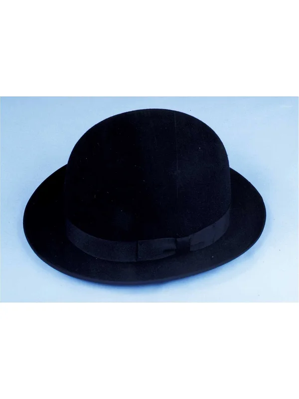Black Derby Felt Hat
