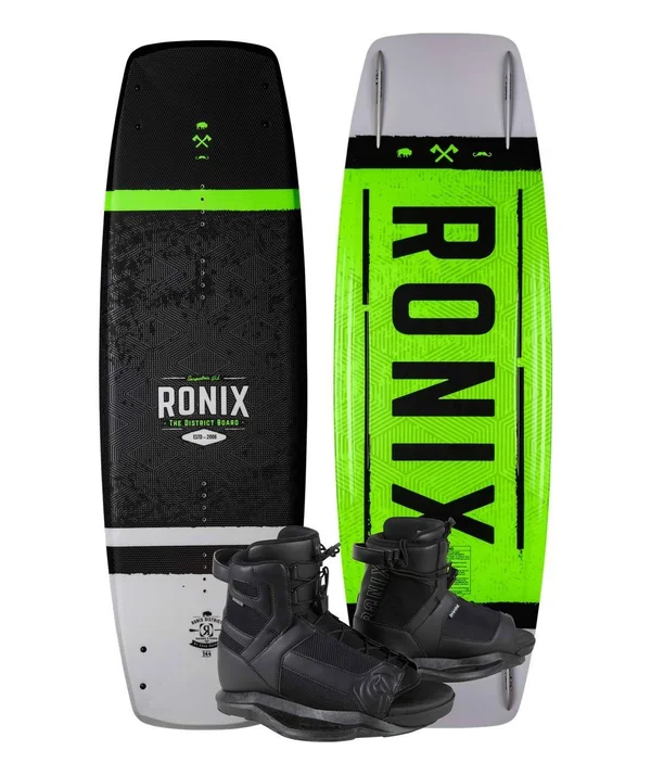 Ronix District Wakeboard w/ Divide Boots - 2021 - 138cm - 10.5-14.5