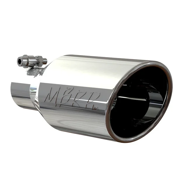 Universal Tip 4.5 O.D. Angle Rolled End 2.5 Inlet 11in Length - T304