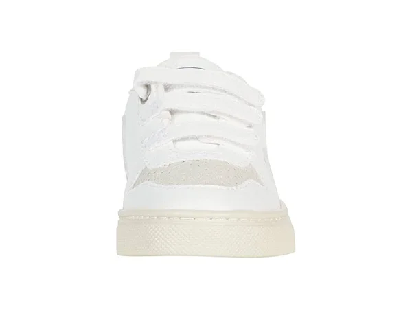 Veja White & Grey V-10 Sneakers - Size: 24 Unisex Toddler Kids from Childrensalon