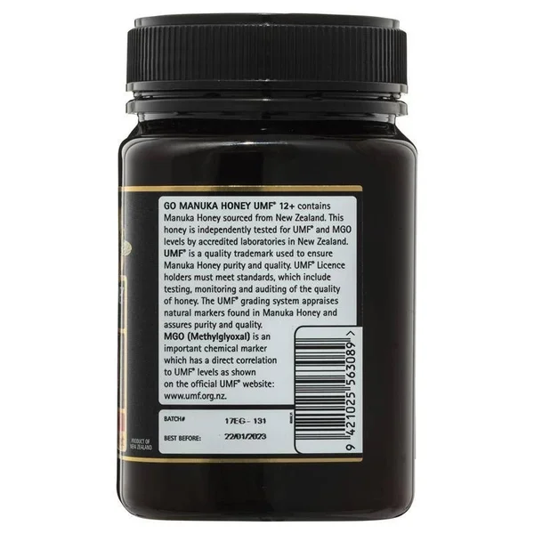 Go Healthy Go Manuka Honey UMF 12+ 500g