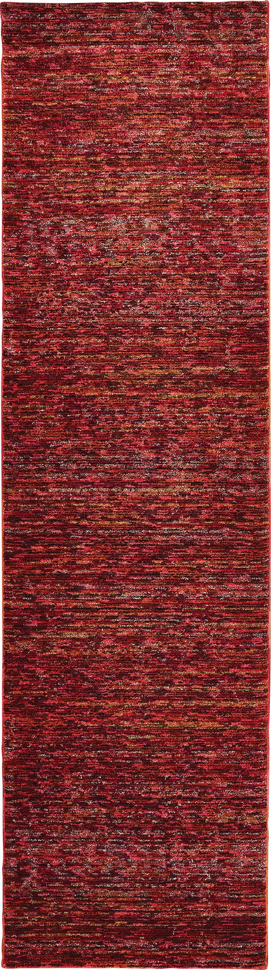 Oriental Weavers Atlas 8033K Red/ Rust Area Rug 3& 3x22 x 5& 2x22