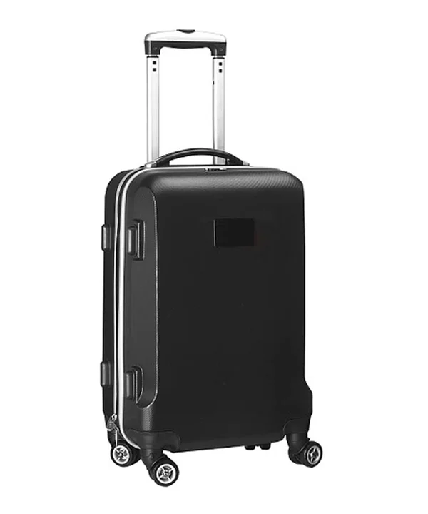 Denco Hardside Spinner 21x22 Carry on Luggage in Black