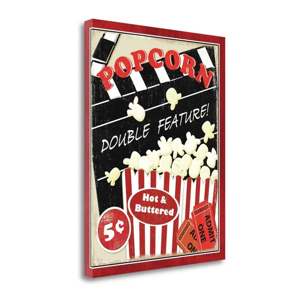 Tangletown Fine Art at The Movies I by Veronique Charron Canvas Wall Art