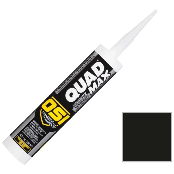 OSI Quad Max 12-Pack 9.5-oz Brown 209 Paintable Advanced Sealant Caulk - 1868714