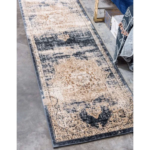 Unique Loom Chateau Roosevelt Rug - 8& 0 x 8& 0, Round