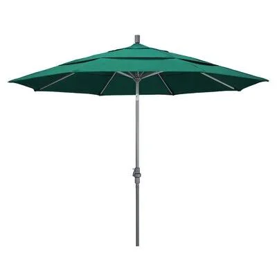 Pyatt Market Umbrella Sol 72 Outdoor Frame Color: Bronze - Fabric Color: Spectrum Aztec, Size: 11'