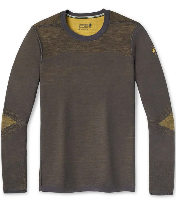 Smartwool Men's Intraknit Merino 200 Crew - Small - Tibetan Red - Forged Iron