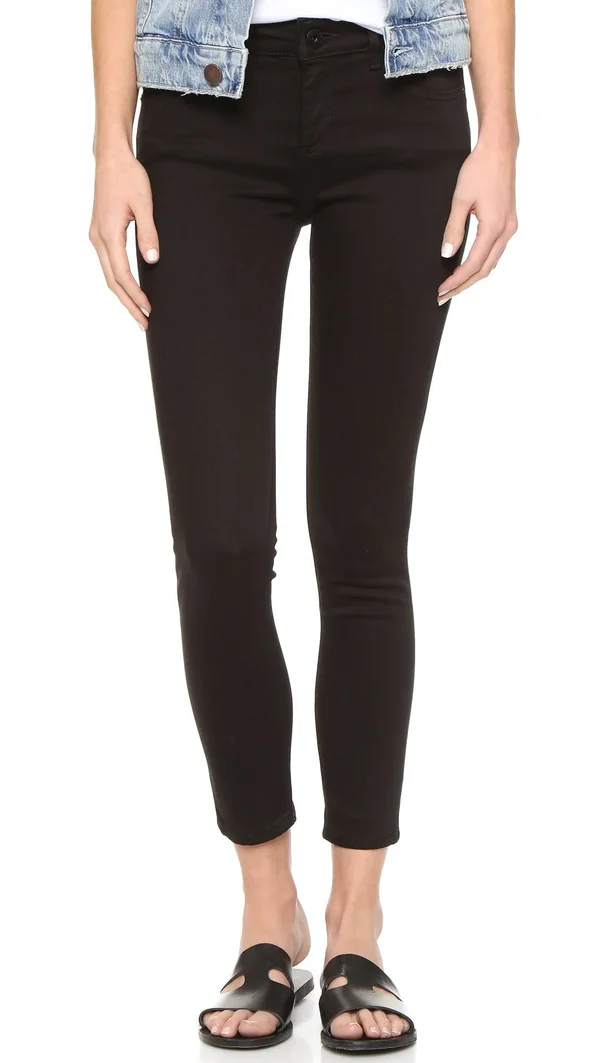 Dl1961 Florence Mid Rise Instasculpt Skinny - Hail