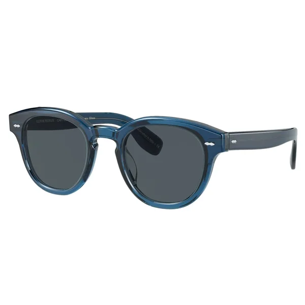 Oliver Peoples Cary Grant Sun Sunglasses Blue - Blue, 48