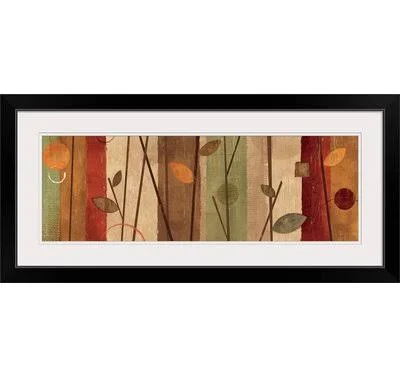 &Modern Forest Natural& by Veronique Charron Graphic Art Print Great Big Canvas Size: 24x22 H x 56x22 W x 1x22 D - Format: Black