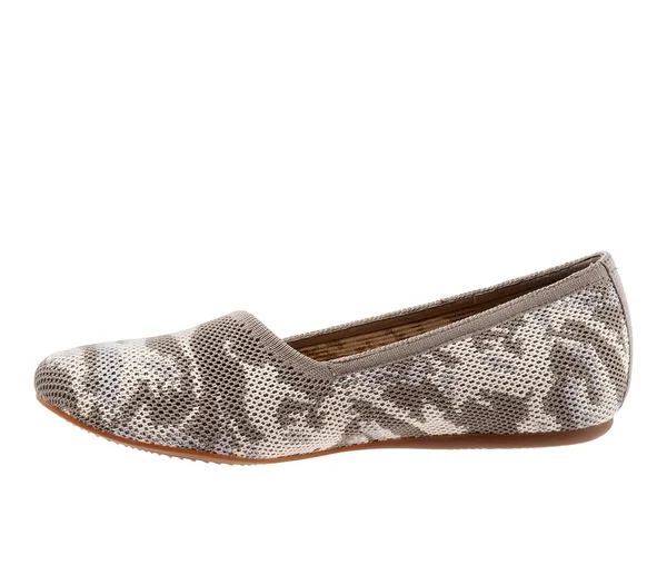 Women's SoftWalk Sicily Flat - Warm Grey - Size 5.5