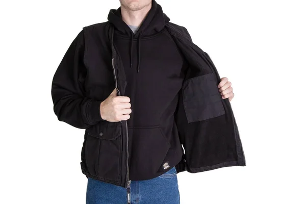 Berne Echo One Zero Vest Size 2XL Regular (Bark)