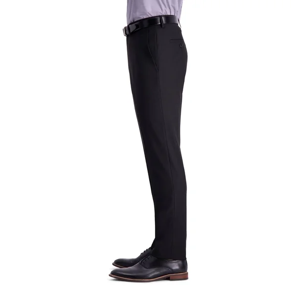 Kenneth Cole Reaction Stretch Textured Weave Slim Fit Dress Pants