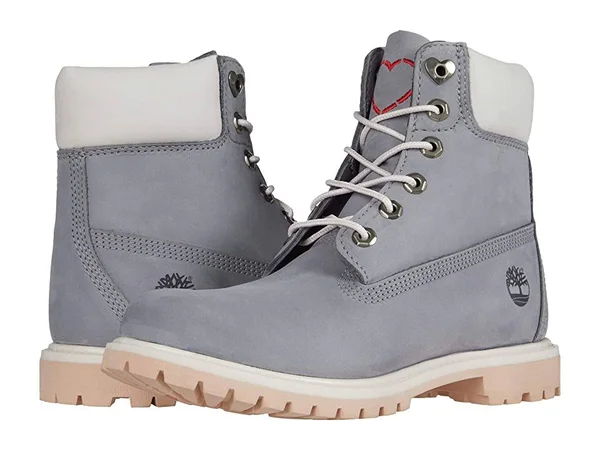 Timberland Women's Jayne Love Collection 6 inch Waterproof Boot - 6 - Grey