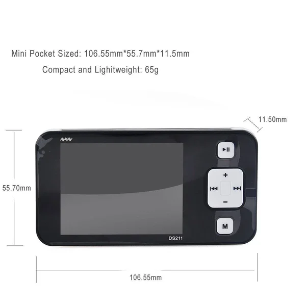 SainSmart Original Mini DSO211 DS211 New Upgrade Version Dso201 Nano Arm Pocket Size Portable Handheld LCD Screen Digital Storag