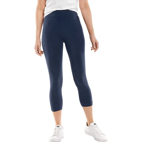 Women's Matiz Ruched Capris, Pants for Women, Blue
