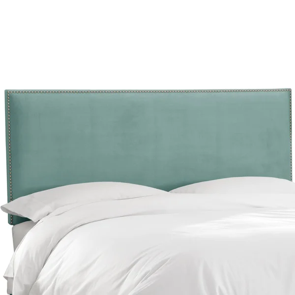 Beachcrest Home Burhardt Upholstered Panel Headboard Size: King - Upholstery: Carribean