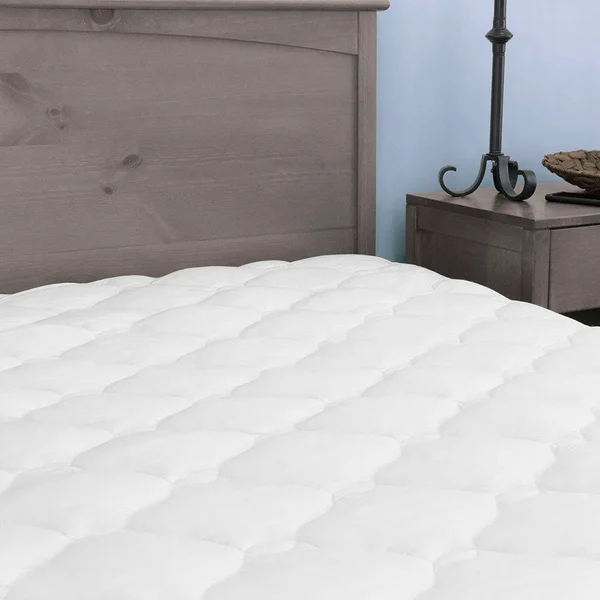 eLuxury Five Star Mattress Pad with Fitted Skirt - Queen