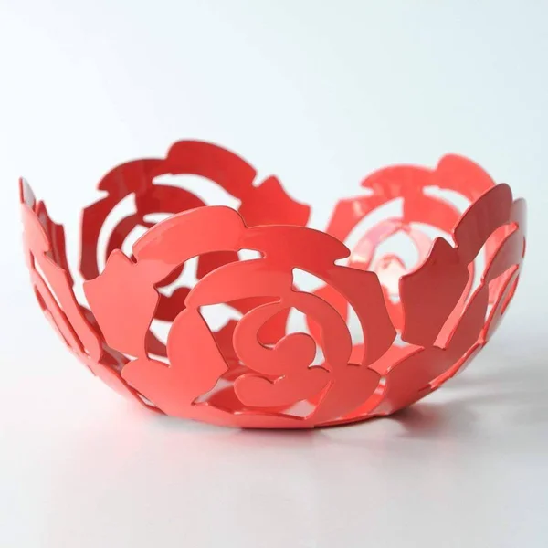 Alessi - La Rosa Fruit Bowl - Red
