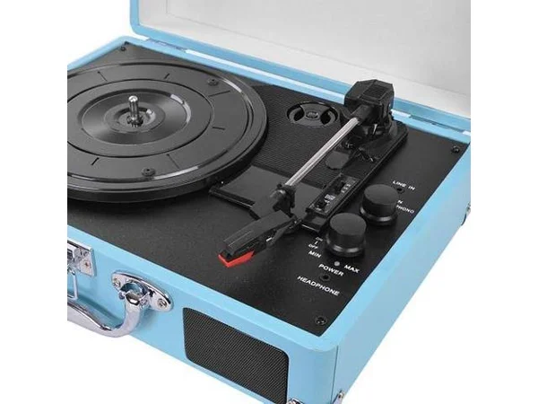 Victrola VSC-550BT Vintage Turntable - Turquoise