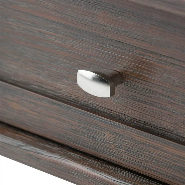 Simpli Home Warm Shaker End Table in Farmhouse Brown