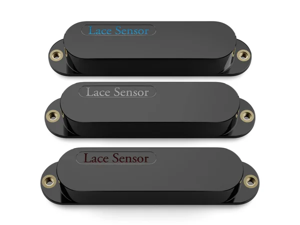 Lace Sensor Blue Fire Single Coil Pickup 3- Pack White