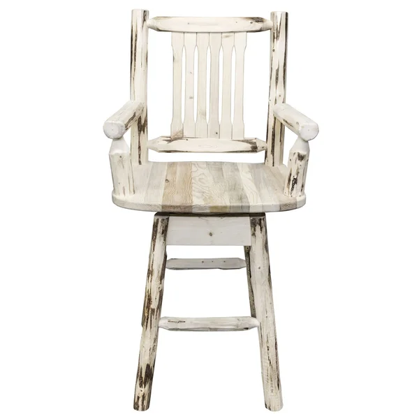 Montana Woodworks MWBSWSCASV Montana Captain's Swivel Barstool