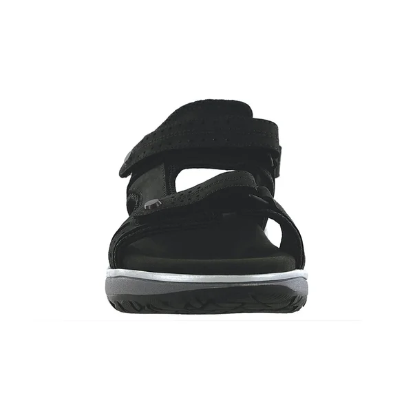 SAS Embark - Women's Adjustable Sandal - Nero 12 Narrow