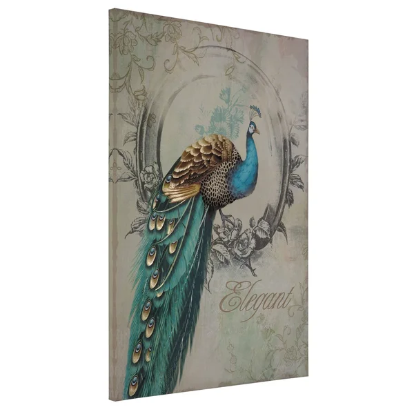 Peacock Poise I - Wall Art, Yosemite Home Decor