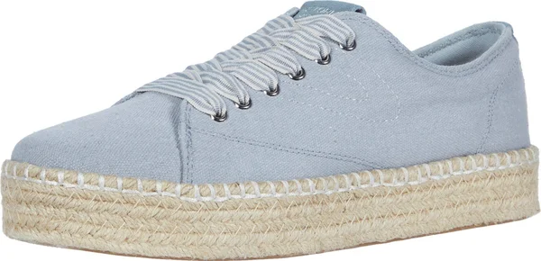 Women's Tretorn Eve Espadrille Sneaker - Size: 8, Blue