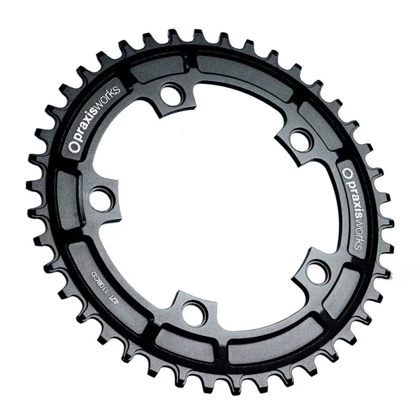 Praxis Works Aero Solid Road - 5-arm, 130 mm BCD Chainring Set