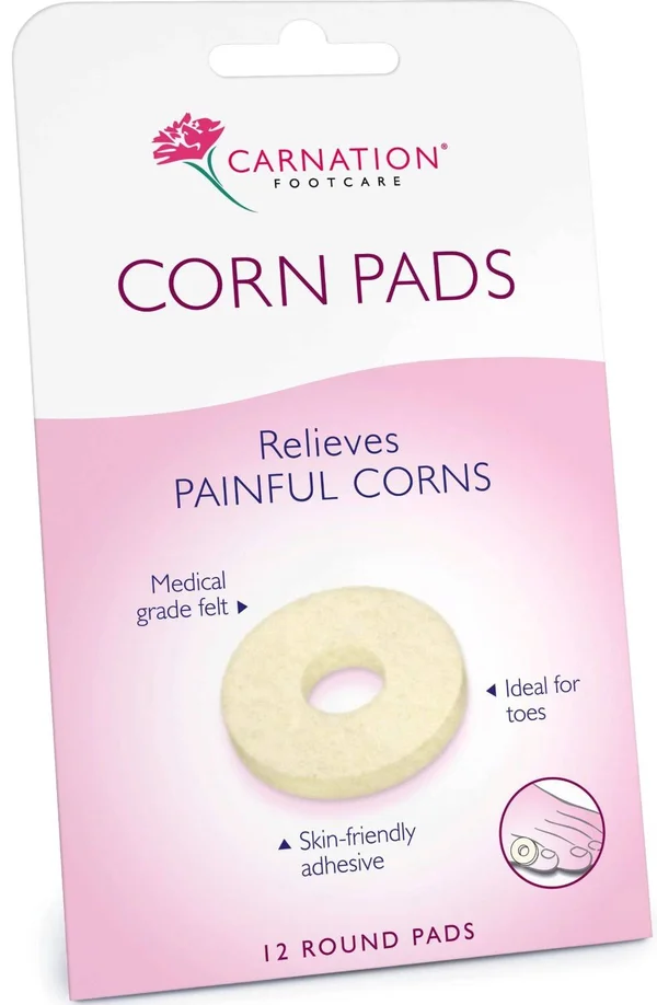 Carnation Corn Pads Round Felt
