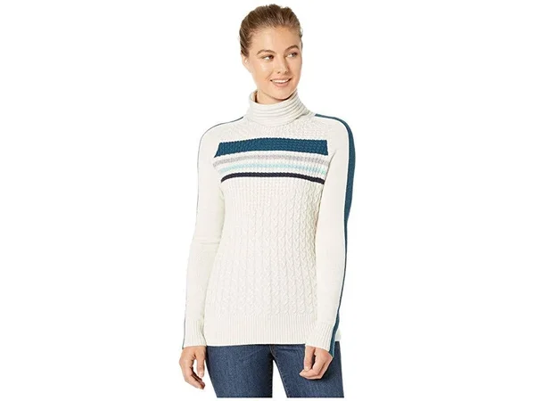 Smartwool Dacono Ski Sweater Women's - Moonbeam Heather, S